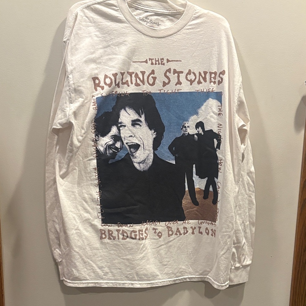 Rolling Stones Graphic Long Sleeve Shirt
